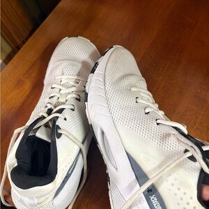 Under Armour White and Black Athletic Shoes